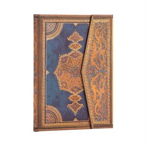 Safavid Indigo Safavid Binding Art Midi Unlined Hardcover Journal by Paperblanks