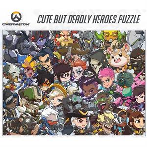 Overwatch Cute But Deadly Heroes Puzzle by Blizzard Entertainment