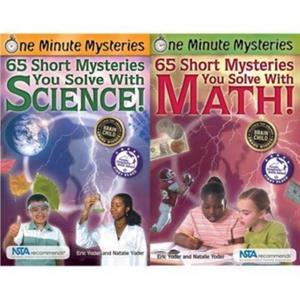 Mysteries in a Minute Book Set by Natalie Yoder