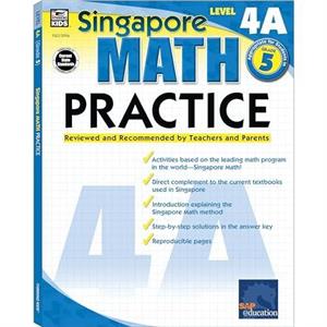 Math Practice Grade 5  Reviewed and Recommended by Teachers and Parents by Compiled by Singapore Asian Publishers & Compiled by Carson Dellosa Education