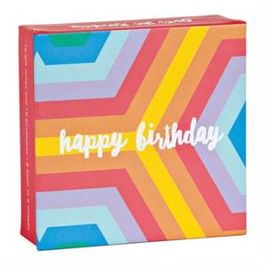 Over the Rainbow Mini FlipTop Notecard Box by Ampersand