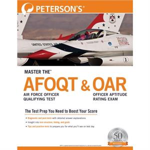 Master the Air Force Officer Qualifying Test AFOQT  Officer Aptitude Rating Exam OAR by Petersons