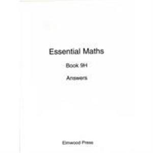 Essential Maths 9H Answers by David Rayner