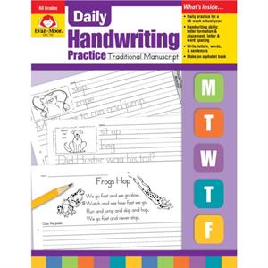 Daily Handwriting Traditional Manuscript by Evan Moor Educational Publishers