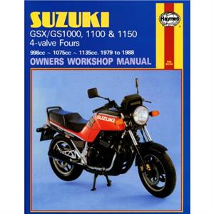 Suzuki GSGSX1000 1100  1150 4valve Fours 79  88 Haynes Repair Manual by Haynes Publishing