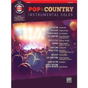 Pop amp Country Instrumental Solos Flute  Book amp CD by Edited by Bill Galliford