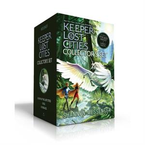 Keeper of the Lost Cities Collectors Set Includes a Sticker Sheet of Family Crests  Keeper of the Lost Cities Exile Everblaze by Shannon Messenger