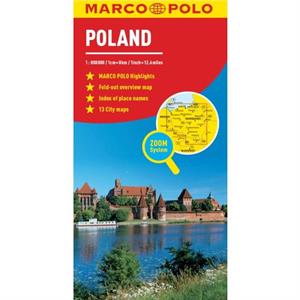 Poland Marco Polo Map by Marco Polo