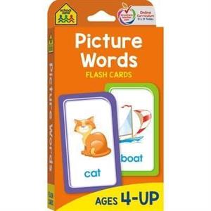 Picture Words Flash Cards by School Zone Publishing