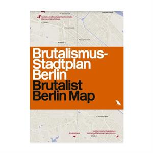 Brutalist Berlin Map by Felix Torkar