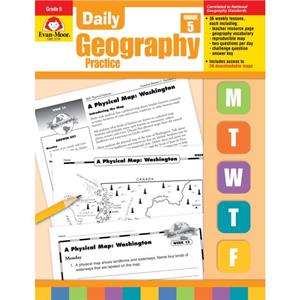 Daily Geography Practice Grade 5  EMC 3714 by Evan Moor Educational Publishers