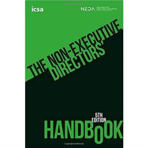 The NonExecutive Directors Handbook by Brian Coyle