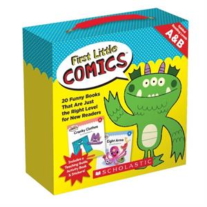 First Little Comics Levels A amp B Parent Pack  20 Funny Books That Are Just the Right Level for New Readers by Liza Charlesworth