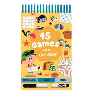 45 Games... on Holidays by Auzou Publishing