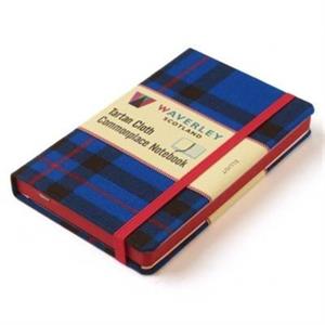 Elliot Waverley Tartan Cloth Commonplace  Large 21 x 13cm Notebook by Ron Grosset