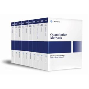 2025 CFA Program Curriculum Level II Box Set by CFA Institute