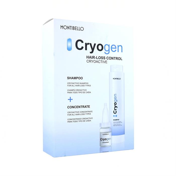 Montibello Cryogen Gift Set 300ml Shampoo + 10 x 7ml Concentrate-0