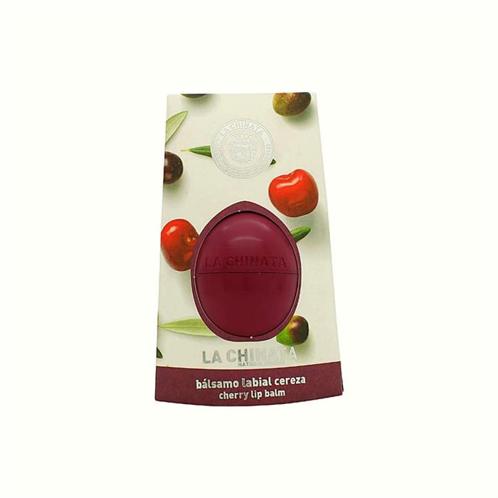 La Chinata Natural Olive Cherry Lip Balm 10ml-0