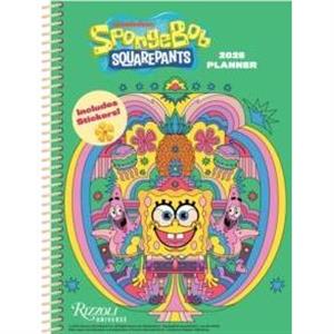 SpongeBob SquarePants 12Month 2025 Planner Calendar by Inc. Viacom International