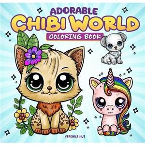 Adorable Chibi World Coloring Book by Veronica Hue