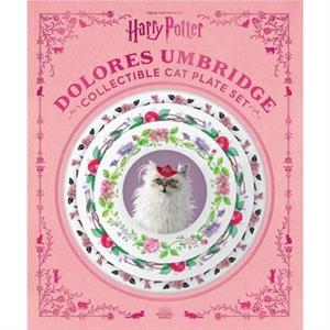 Harry Potter Dolores Umbridge Collectible Cat Plate Set by Donald Lemke