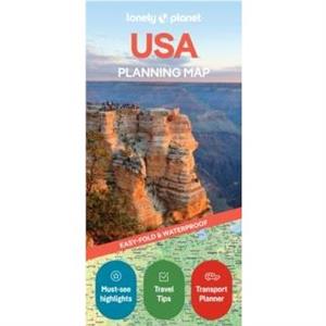 Lonely Planet USA Planning Map by Lonely Planet